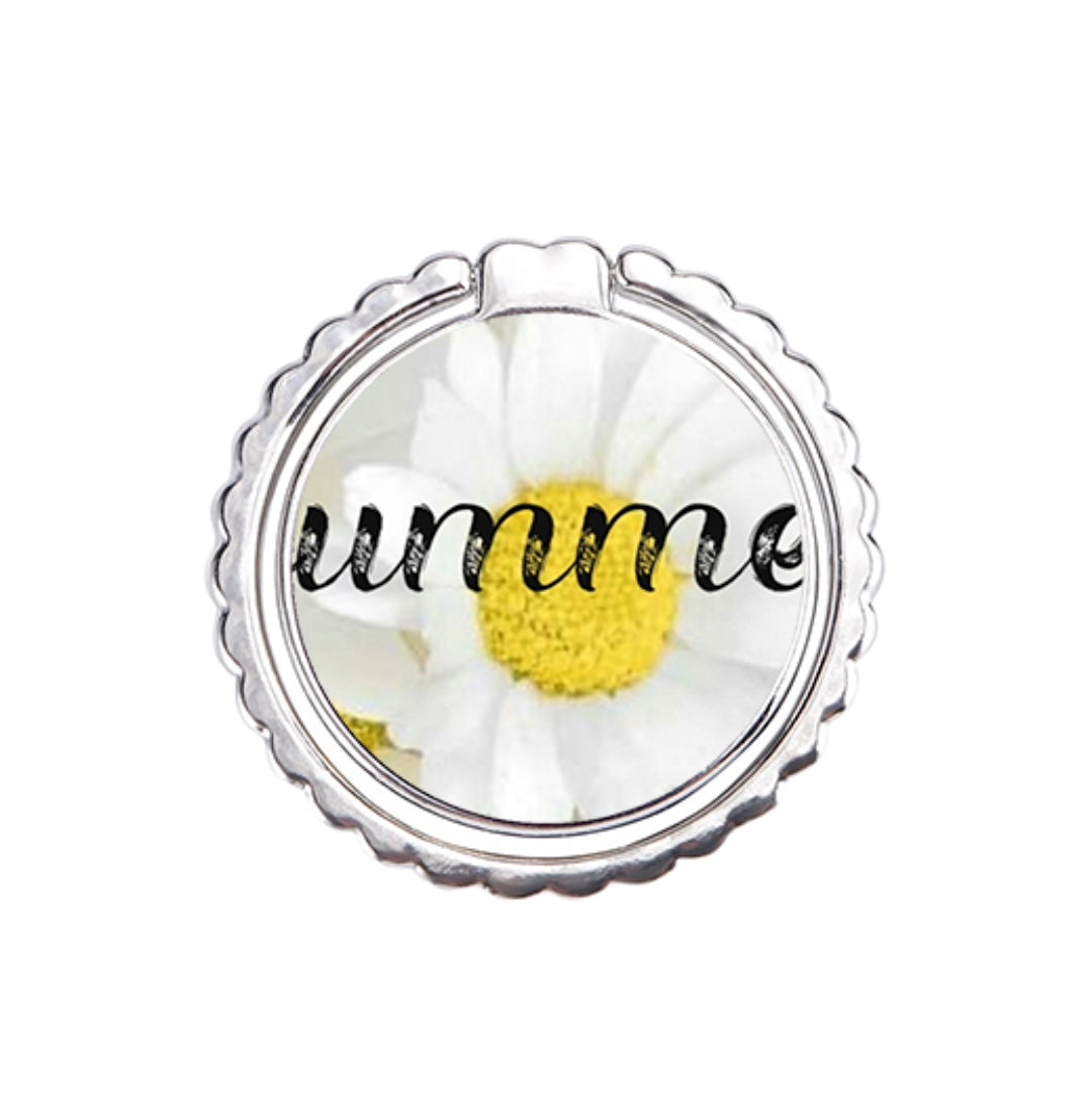 Summer Daisies - Metal Mobile Ring