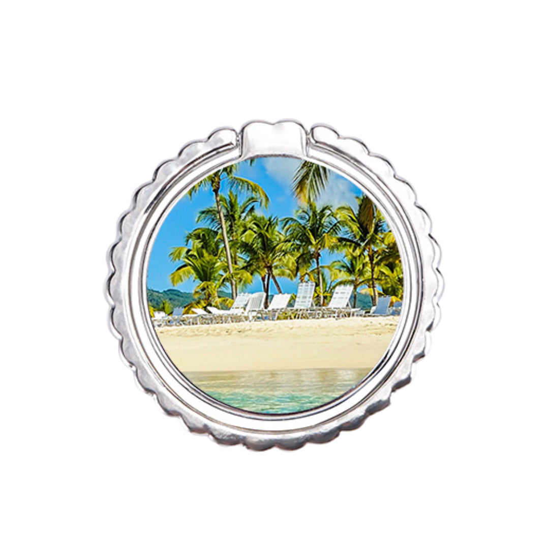 Tropical Vibes - Metal Mobile Ring