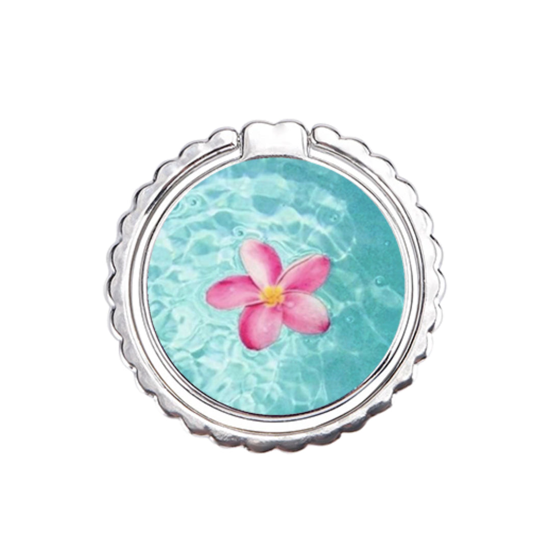 Water Flower - Metal Mobile Ring