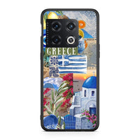 Thumbnail for OnePlus 10 Pro All Greek Θήκη από τη Smartfits με σχέδιο στο πίσω μέρος και μαύρο περίβλημα | Smartphone case with colorful back and black bezels by Smartfits