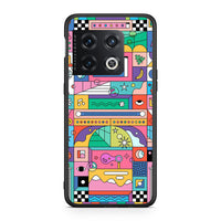 Thumbnail for OnePlus 10 Pro Bubbles Soap θήκη από τη Smartfits με σχέδιο στο πίσω μέρος και μαύρο περίβλημα | Smartphone case with colorful back and black bezels by Smartfits