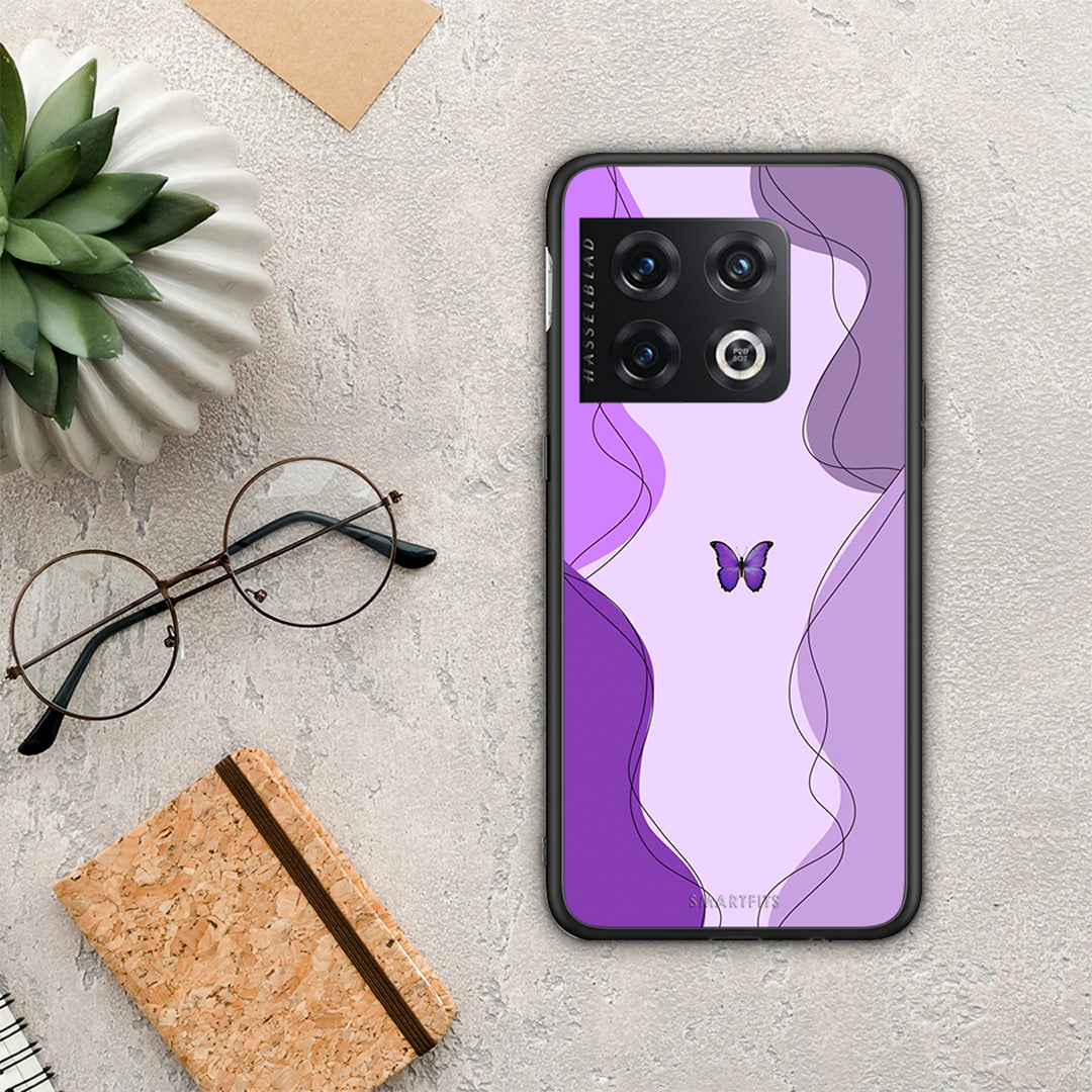 Purple Mariposa - OnePlus 10 Pro case