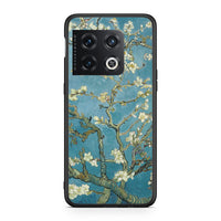 Thumbnail for OnePlus 10 Pro White Blossoms θήκη από τη Smartfits με σχέδιο στο πίσω μέρος και μαύρο περίβλημα | Smartphone case with colorful back and black bezels by Smartfits