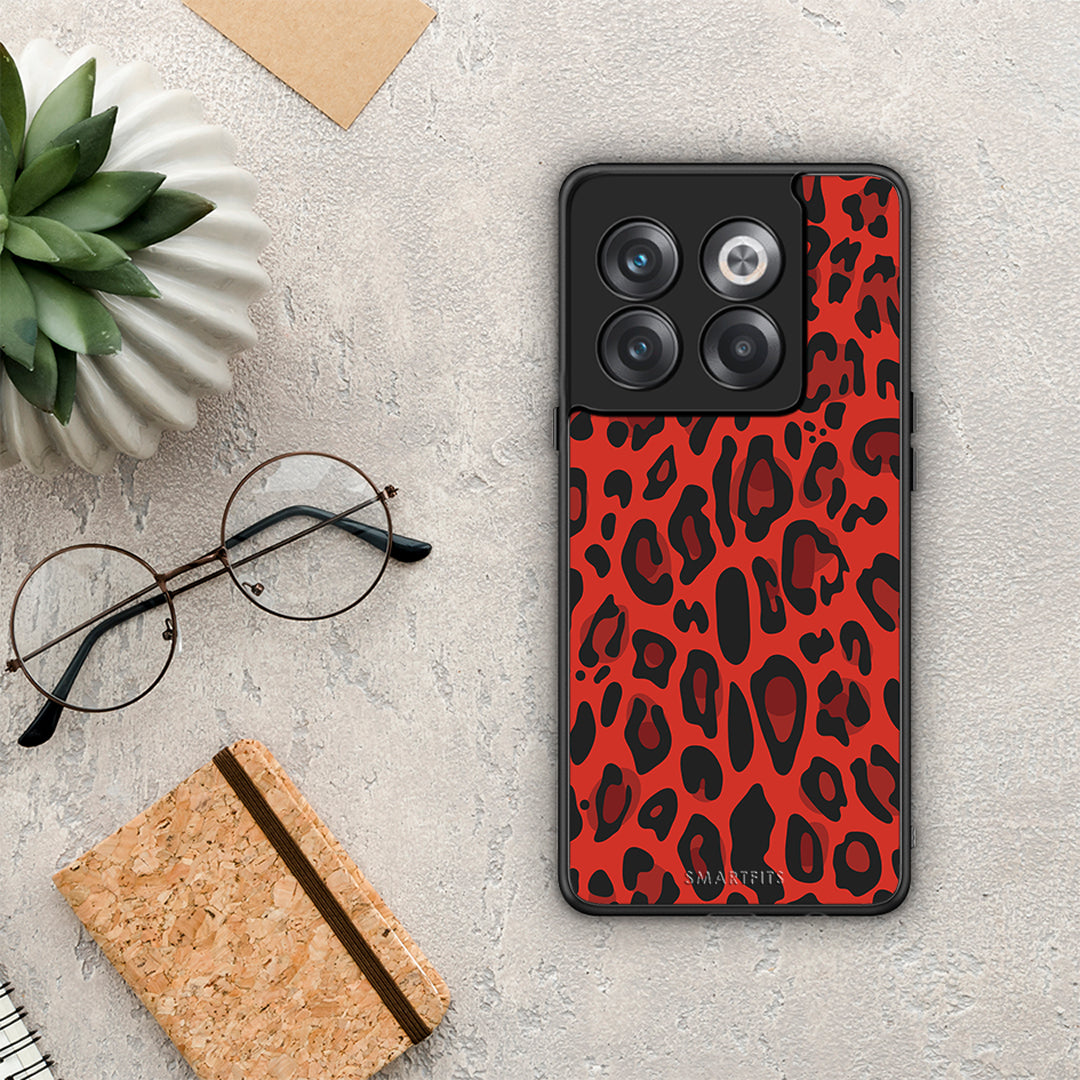 Animal Red Leopard - OnePlus 10T case