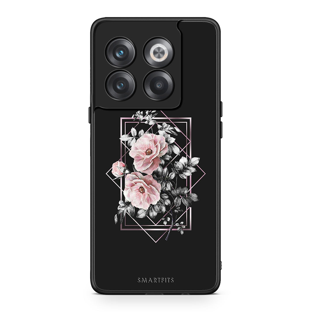 4 - OnePlus 10T Frame Flower case, cover, bumper