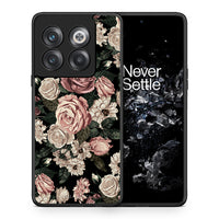 Thumbnail for Θήκη OnePlus 10T Wild Roses Flower από τη Smartfits με σχέδιο στο πίσω μέρος και μαύρο περίβλημα | OnePlus 10T Wild Roses Flower case with colorful back and black bezels