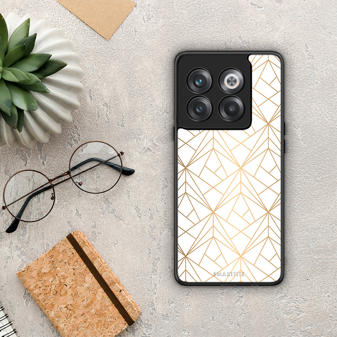 Geometric Luxury White - OnePlus 10T case