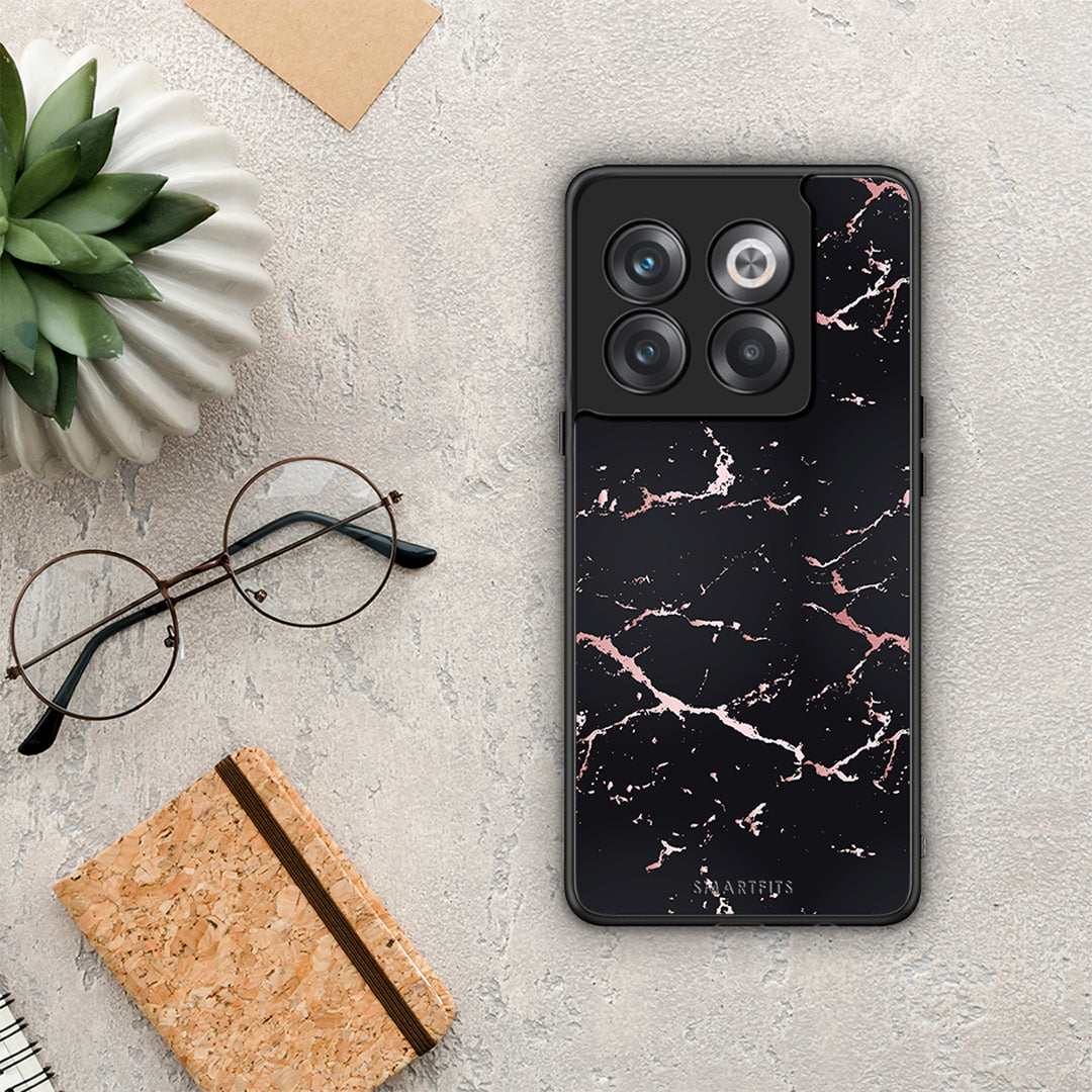 Marble Black Rosegold - OnePlus 10T case