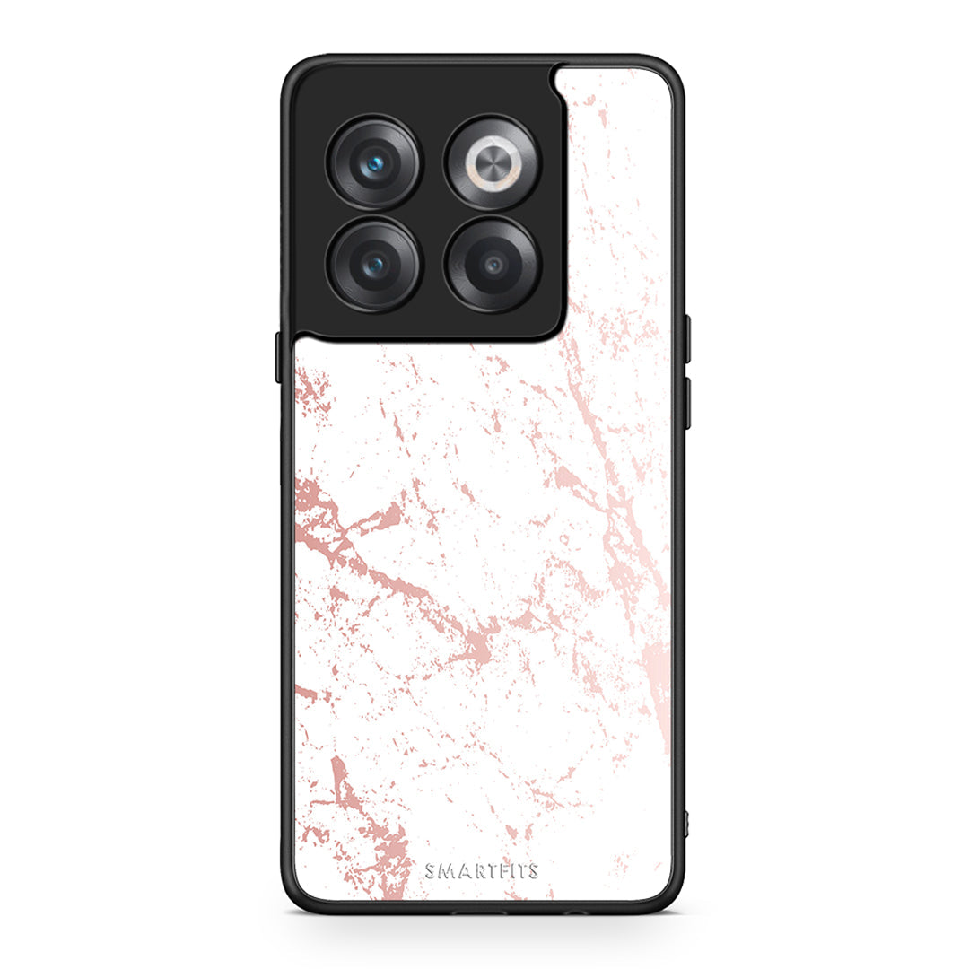 116 - OnePlus 10T Pink Splash Marble case, cover, bumper