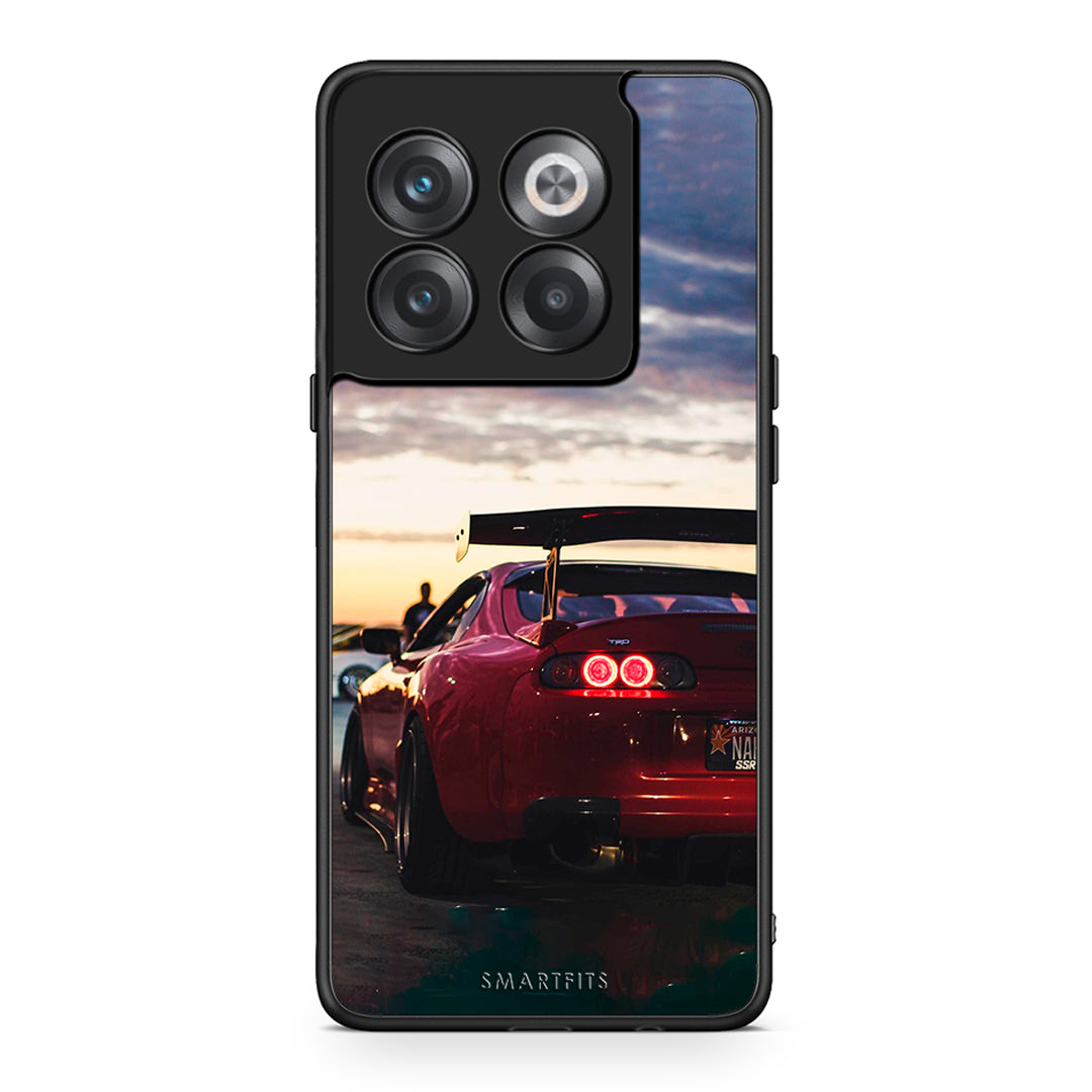 OnePlus 10T Racing Supra θήκη από τη Smartfits με σχέδιο στο πίσω μέρος και μαύρο περίβλημα | Smartphone case with colorful back and black bezels by Smartfits