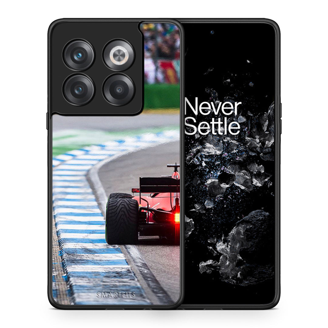 Θήκη OnePlus 10T Racing Vibes από τη Smartfits με σχέδιο στο πίσω μέρος και μαύρο περίβλημα | OnePlus 10T Racing Vibes case with colorful back and black bezels