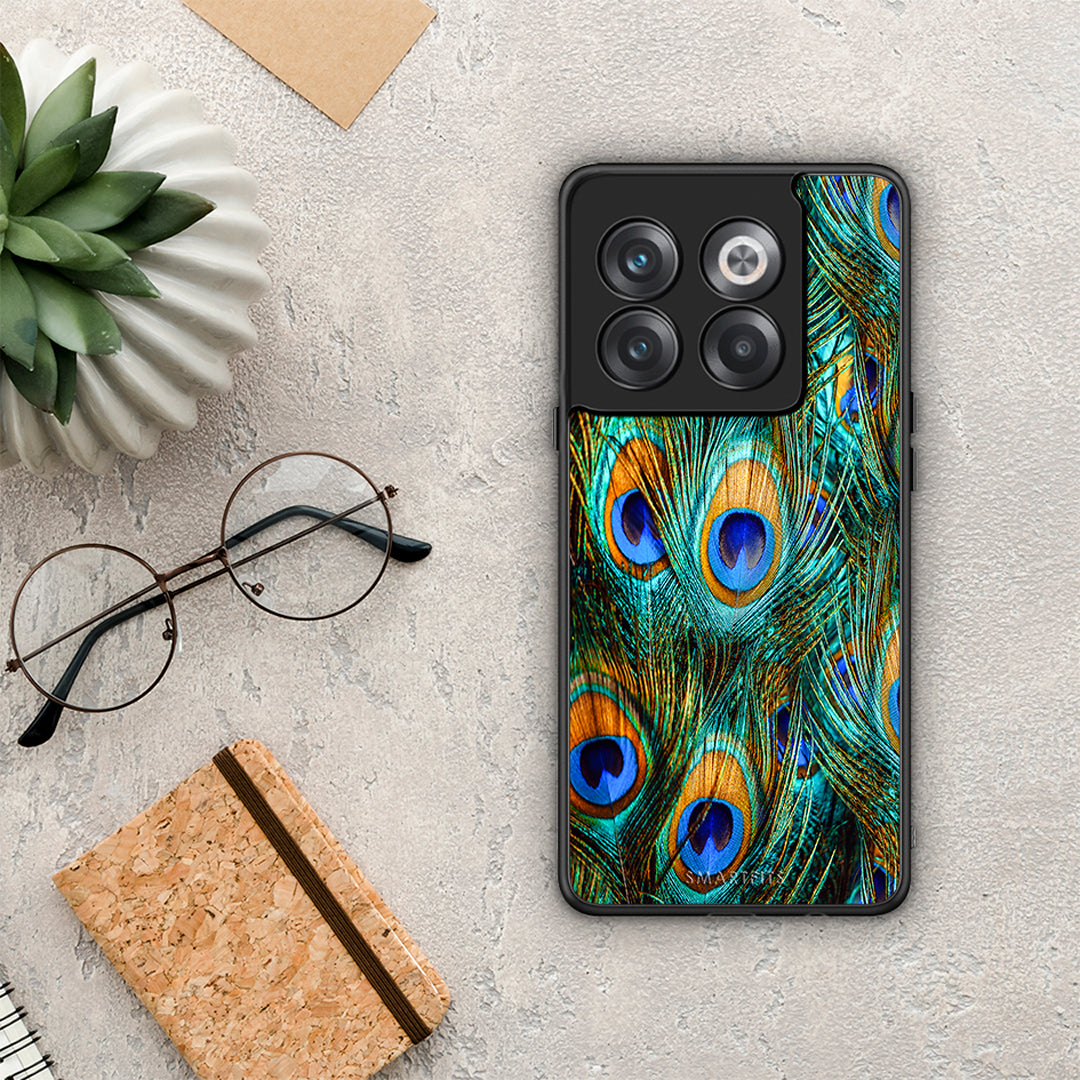 Real Peacock Feathers - OnePlus 10t case