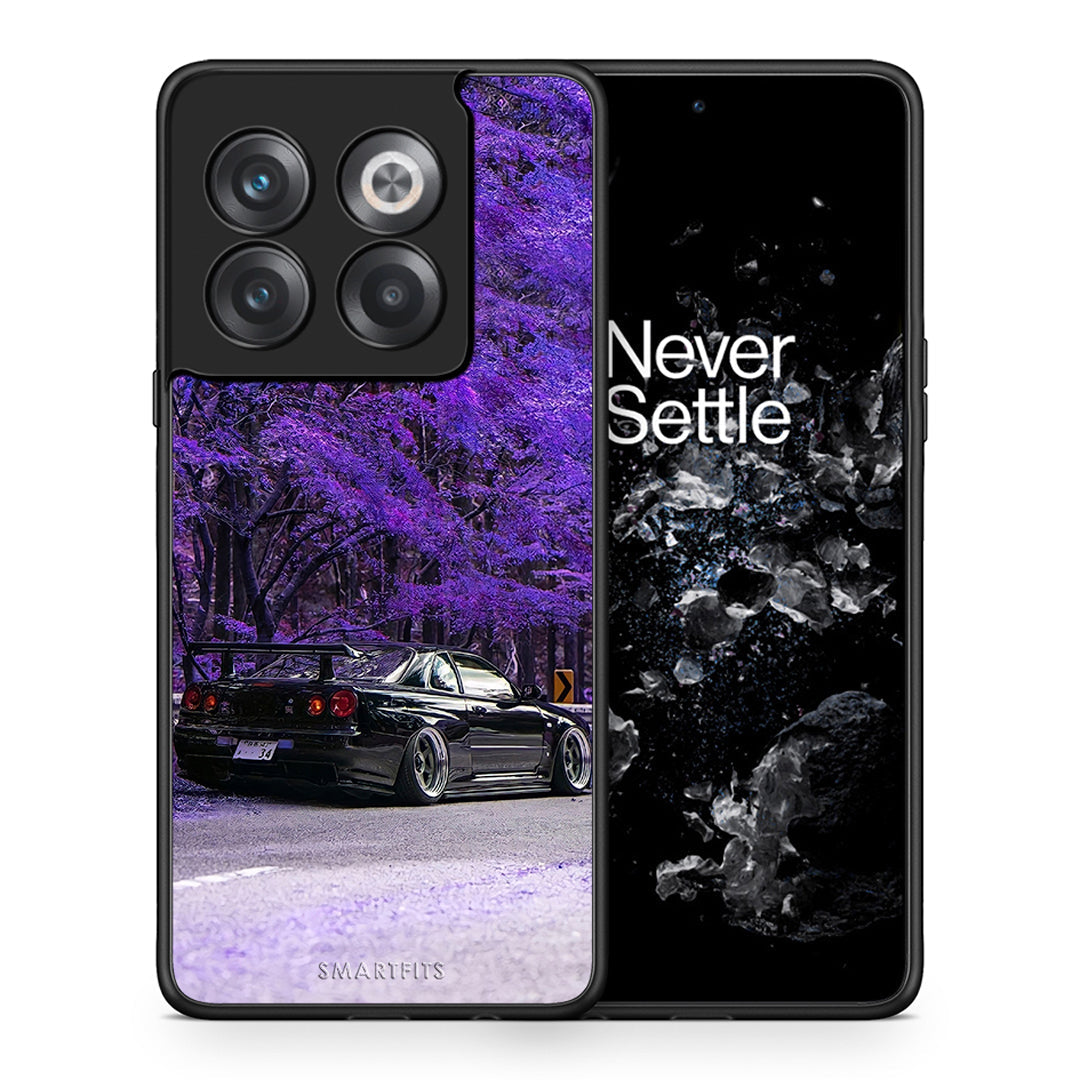 Θήκη Αγίου Βαλεντίνου OnePlus 10T Super Car από τη Smartfits με σχέδιο στο πίσω μέρος και μαύρο περίβλημα | OnePlus 10T Super Car case with colorful back and black bezels