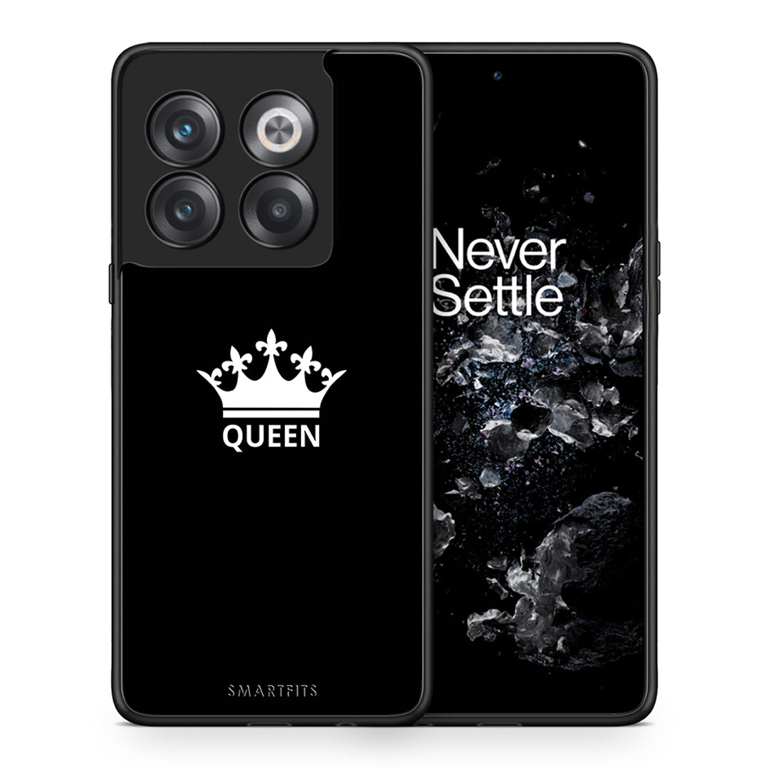 Θήκη OnePlus 10T Queen Valentine από τη Smartfits με σχέδιο στο πίσω μέρος και μαύρο περίβλημα | OnePlus 10T Queen Valentine case with colorful back and black bezels