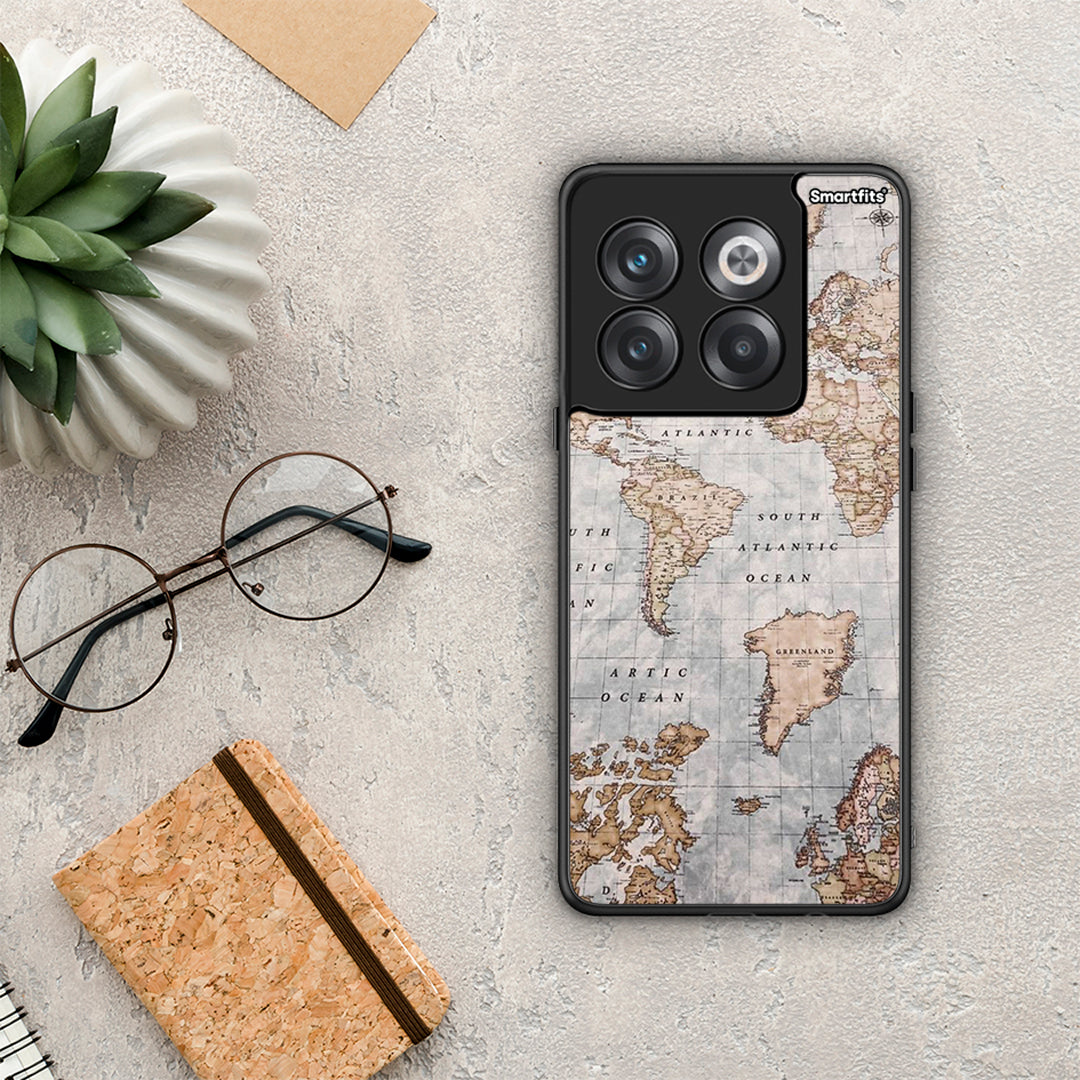 World Map - OnePlus 10T case