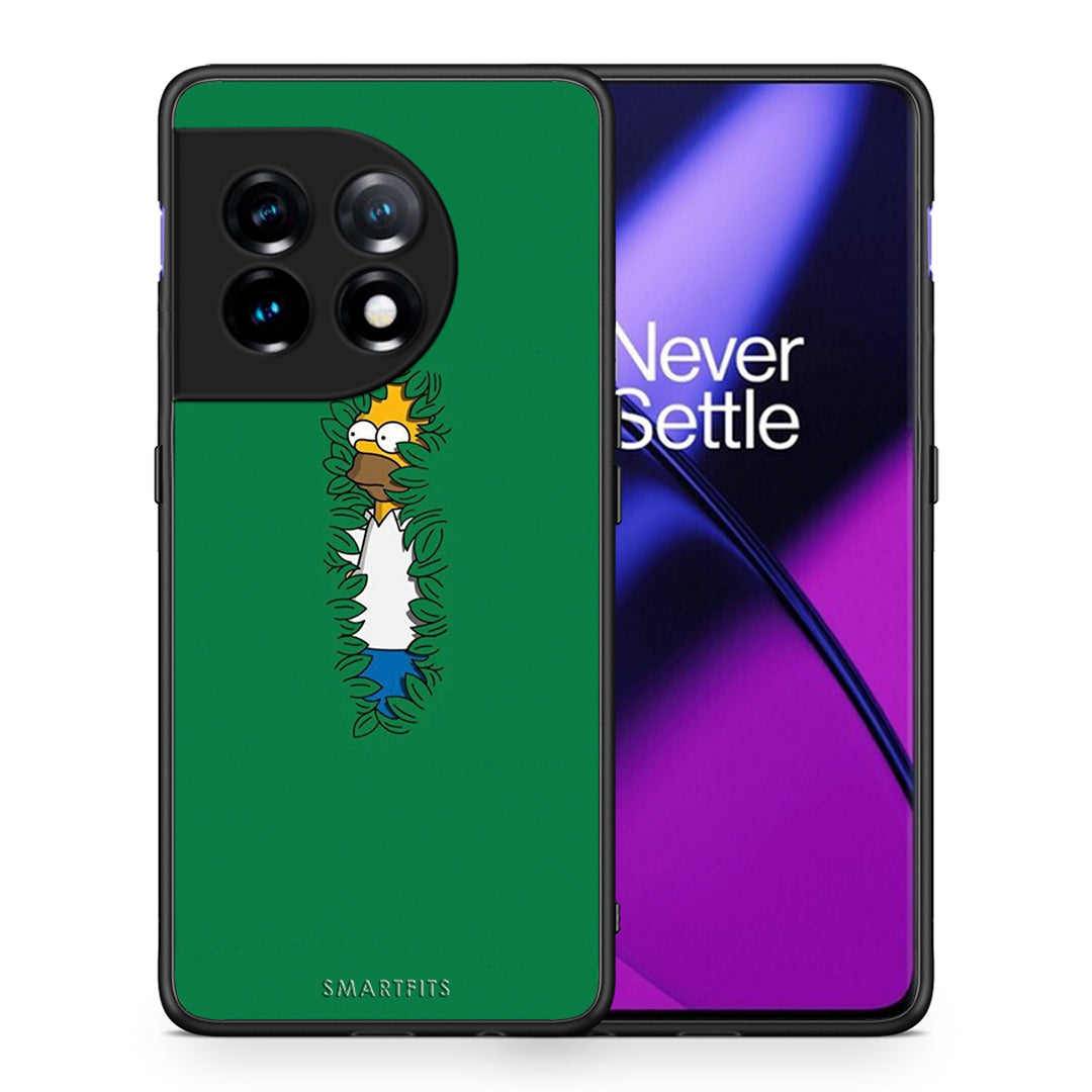 Θήκη OnePlus 11R / ACE 2 5G Bush Man από τη Smartfits με σχέδιο στο πίσω μέρος και μαύρο περίβλημα | OnePlus 11R / ACE 2 5G Bush Man Case with Colorful Back and Black Bezels