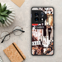 Thumbnail for Θήκη OnePlus 11 5G Collage Fashion από τη Smartfits με σχέδιο στο πίσω μέρος και μαύρο περίβλημα | OnePlus 11 5G Collage Fashion Case with Colorful Back and Black Bezels