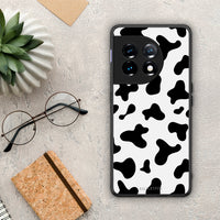 Thumbnail for Θήκη OnePlus 11 5G Cow Print από τη Smartfits με σχέδιο στο πίσω μέρος και μαύρο περίβλημα | OnePlus 11 5G Cow Print Case with Colorful Back and Black Bezels