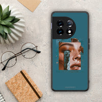 Thumbnail for Θήκη OnePlus 11 5G Cry An Ocean από τη Smartfits με σχέδιο στο πίσω μέρος και μαύρο περίβλημα | OnePlus 11 5G Cry An Ocean Case with Colorful Back and Black Bezels