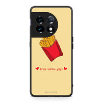 Thumbnail for Θήκη OnePlus 11R / ACE 2 5G Fries Before Guys από τη Smartfits με σχέδιο στο πίσω μέρος και μαύρο περίβλημα | OnePlus 11R / ACE 2 5G Fries Before Guys Case with Colorful Back and Black Bezels