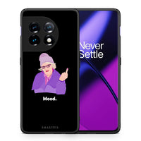 Thumbnail for Θήκη OnePlus 11R / ACE 2 5G Grandma Mood Black από τη Smartfits με σχέδιο στο πίσω μέρος και μαύρο περίβλημα | OnePlus 11R / ACE 2 5G Grandma Mood Black Case with Colorful Back and Black Bezels