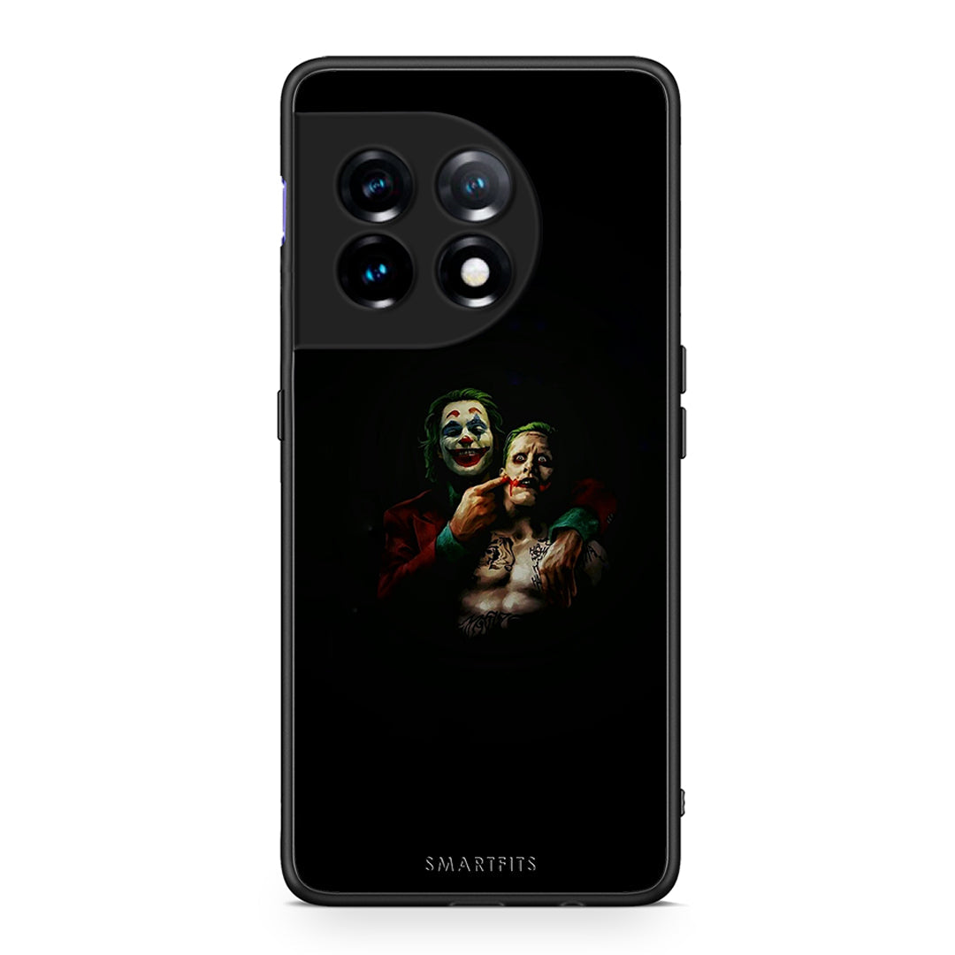 Θήκη OnePlus 11 5G Hero Clown από τη Smartfits με σχέδιο στο πίσω μέρος και μαύρο περίβλημα | OnePlus 11 5G Hero Clown Case with Colorful Back and Black Bezels