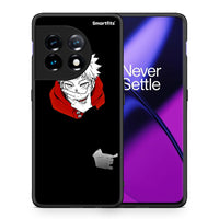 Thumbnail for Θήκη OnePlus 11R / ACE 2 5G Itadori Anime από τη Smartfits με σχέδιο στο πίσω μέρος και μαύρο περίβλημα | OnePlus 11R / ACE 2 5G Itadori Anime Case with Colorful Back and Black Bezels