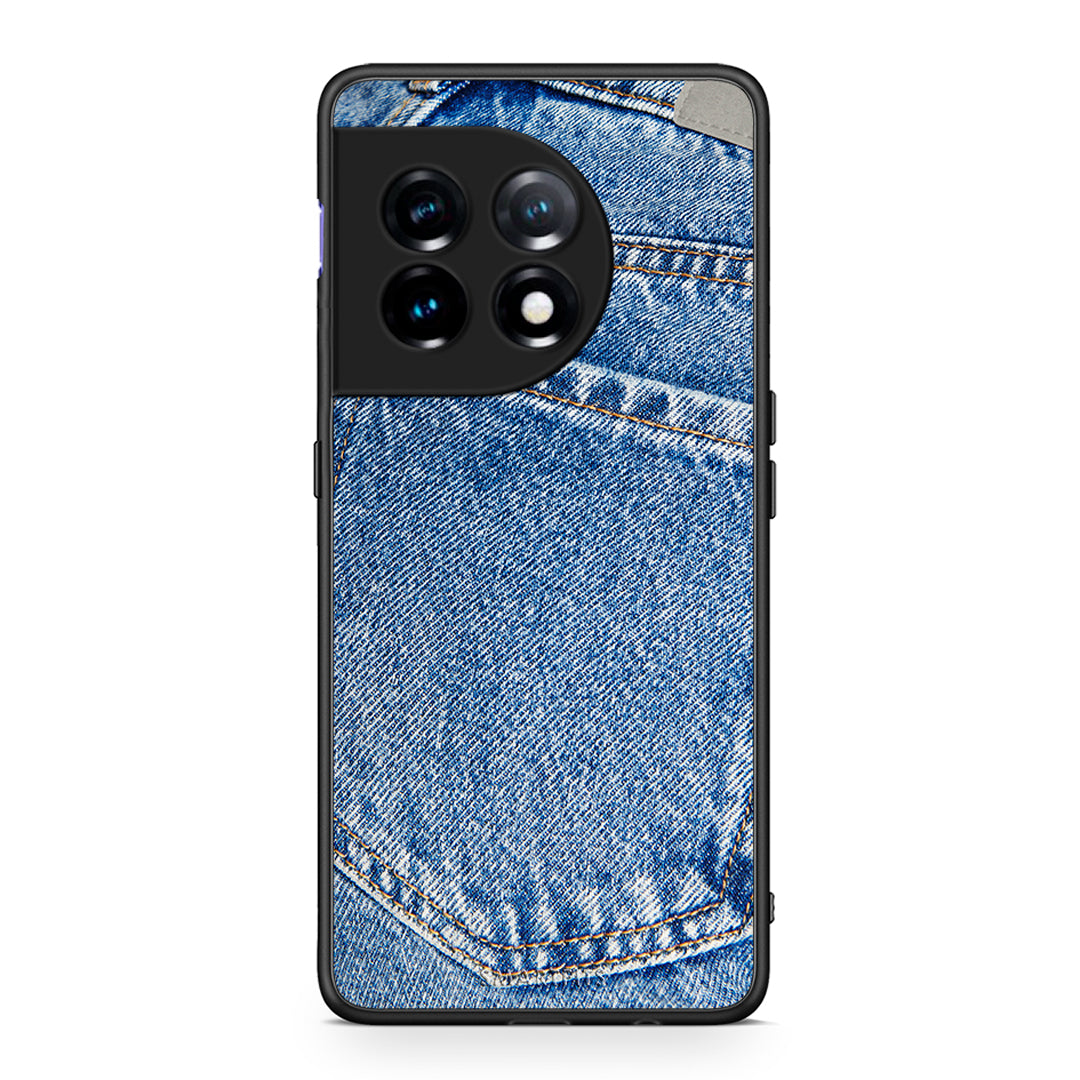 Θήκη OnePlus 11R / ACE 2 5G Jeans Pocket από τη Smartfits με σχέδιο στο πίσω μέρος και μαύρο περίβλημα | OnePlus 11R / ACE 2 5G Jeans Pocket Case with Colorful Back and Black Bezels