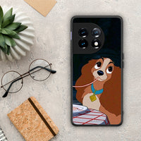 Thumbnail for Θήκη OnePlus 11 5G Lady And Tramp 2 από τη Smartfits με σχέδιο στο πίσω μέρος και μαύρο περίβλημα | OnePlus 11 5G Lady And Tramp 2 Case with Colorful Back and Black Bezels