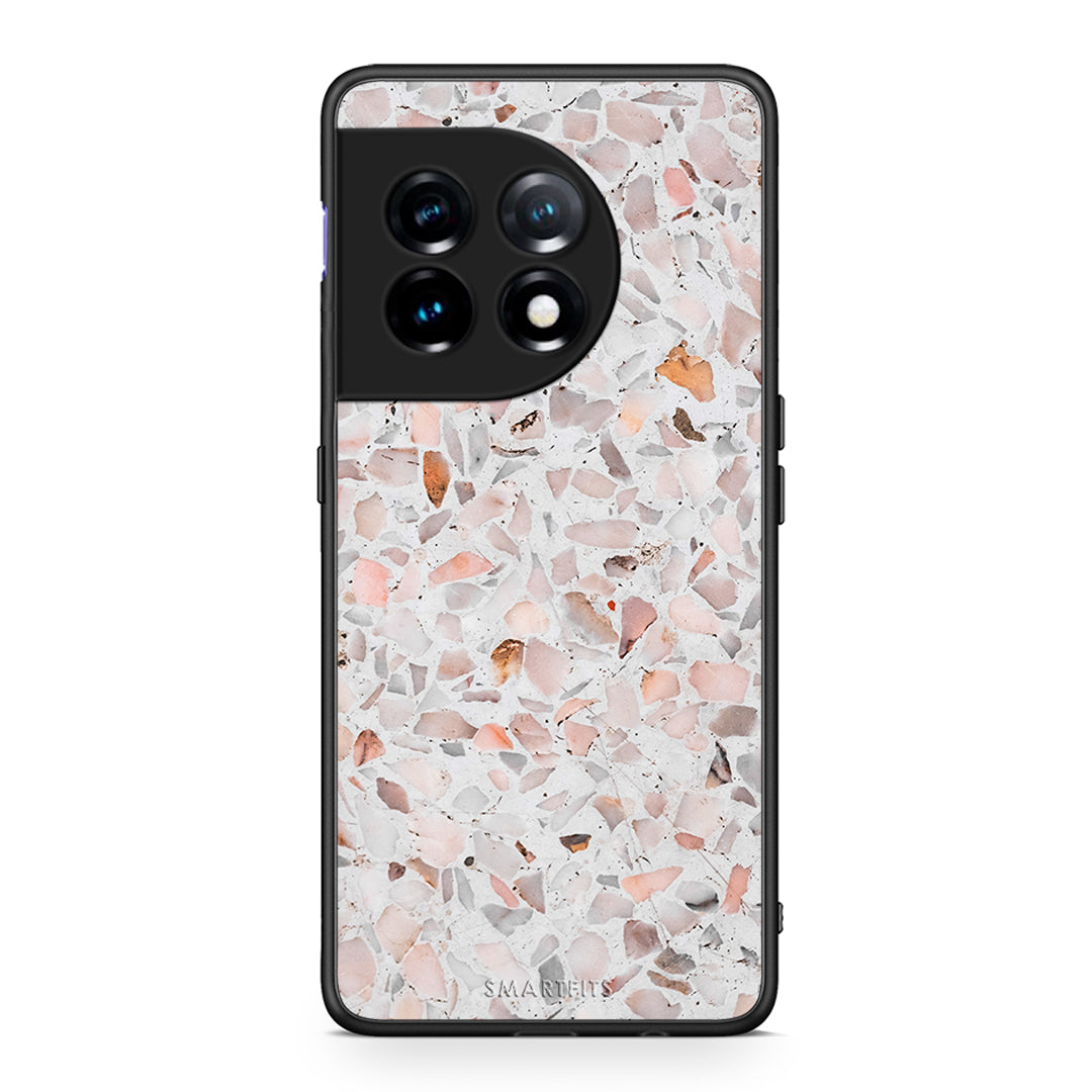 Θήκη OnePlus 11R / ACE 2 5G Marble Terrazzo από τη Smartfits με σχέδιο στο πίσω μέρος και μαύρο περίβλημα | OnePlus 11R / ACE 2 5G Marble Terrazzo Case with Colorful Back and Black Bezels