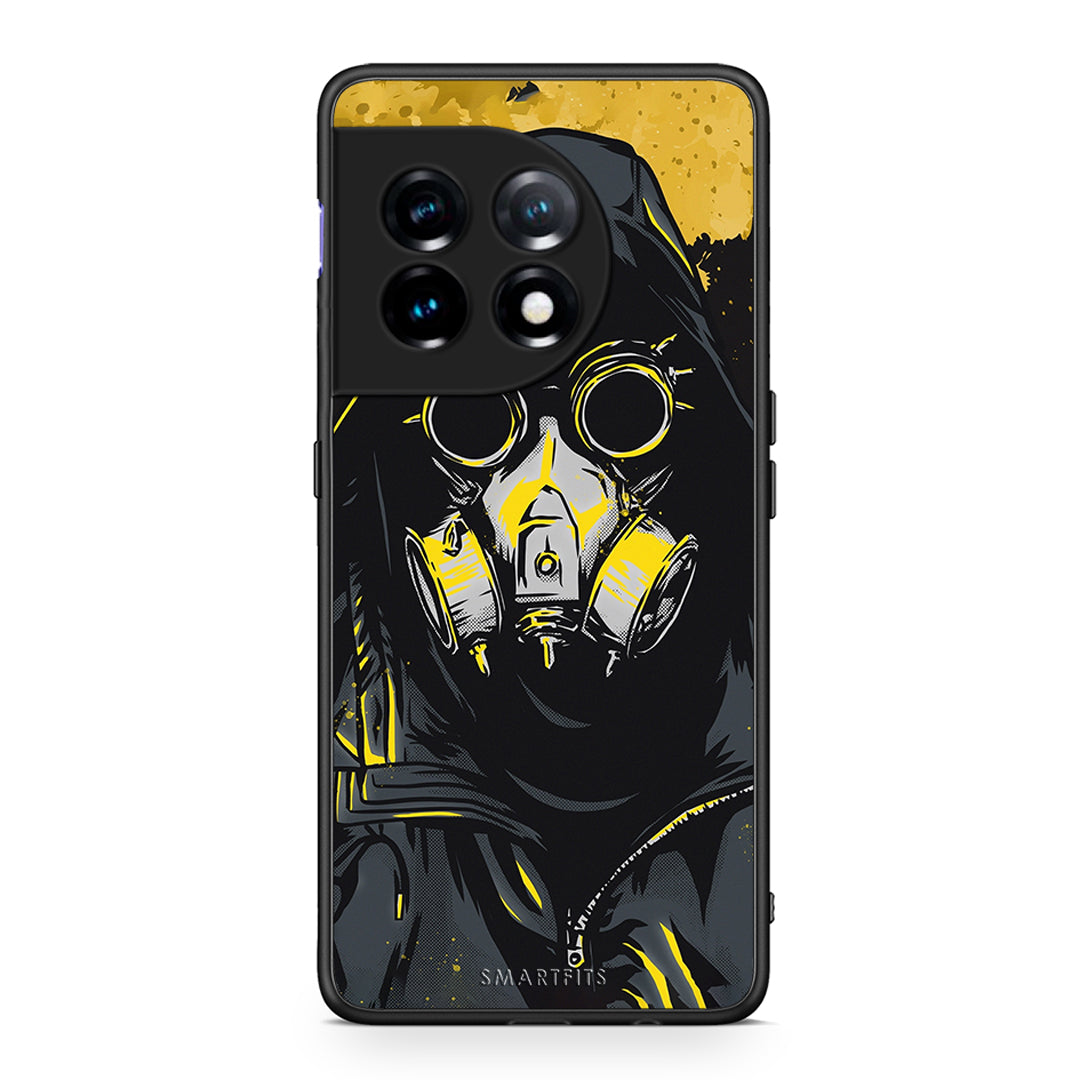 Θήκη OnePlus 11R / ACE 2 5G PopArt Mask από τη Smartfits με σχέδιο στο πίσω μέρος και μαύρο περίβλημα | OnePlus 11R / ACE 2 5G PopArt Mask Case with Colorful Back and Black Bezels