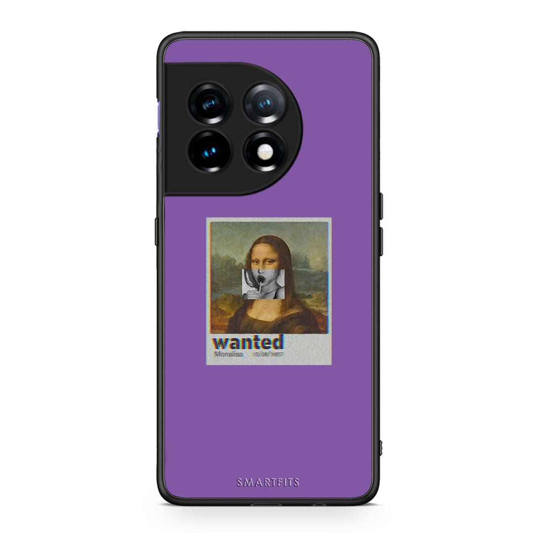 Θήκη OnePlus 11R / ACE 2 5G Popart Monalisa από τη Smartfits με σχέδιο στο πίσω μέρος και μαύρο περίβλημα | OnePlus 11R / ACE 2 5G Popart Monalisa Case with Colorful Back and Black Bezels