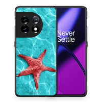 Thumbnail for Θήκη OnePlus 11R / ACE 2 5G Red Starfish από τη Smartfits με σχέδιο στο πίσω μέρος και μαύρο περίβλημα | OnePlus 11R / ACE 2 5G Red Starfish Case with Colorful Back and Black Bezels