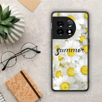 Thumbnail for Θήκη OnePlus 11R / ACE 2 5G Summer Daisies από τη Smartfits με σχέδιο στο πίσω μέρος και μαύρο περίβλημα | OnePlus 11R / ACE 2 5G Summer Daisies Case with Colorful Back and Black Bezels