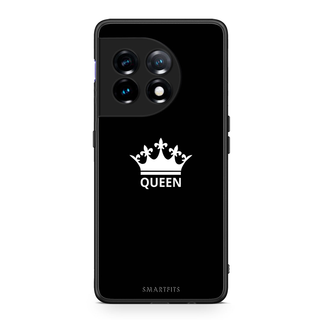 Θήκη OnePlus 11R / ACE 2 5G Valentine Queen από τη Smartfits με σχέδιο στο πίσω μέρος και μαύρο περίβλημα | OnePlus 11R / ACE 2 5G Valentine Queen Case with Colorful Back and Black Bezels