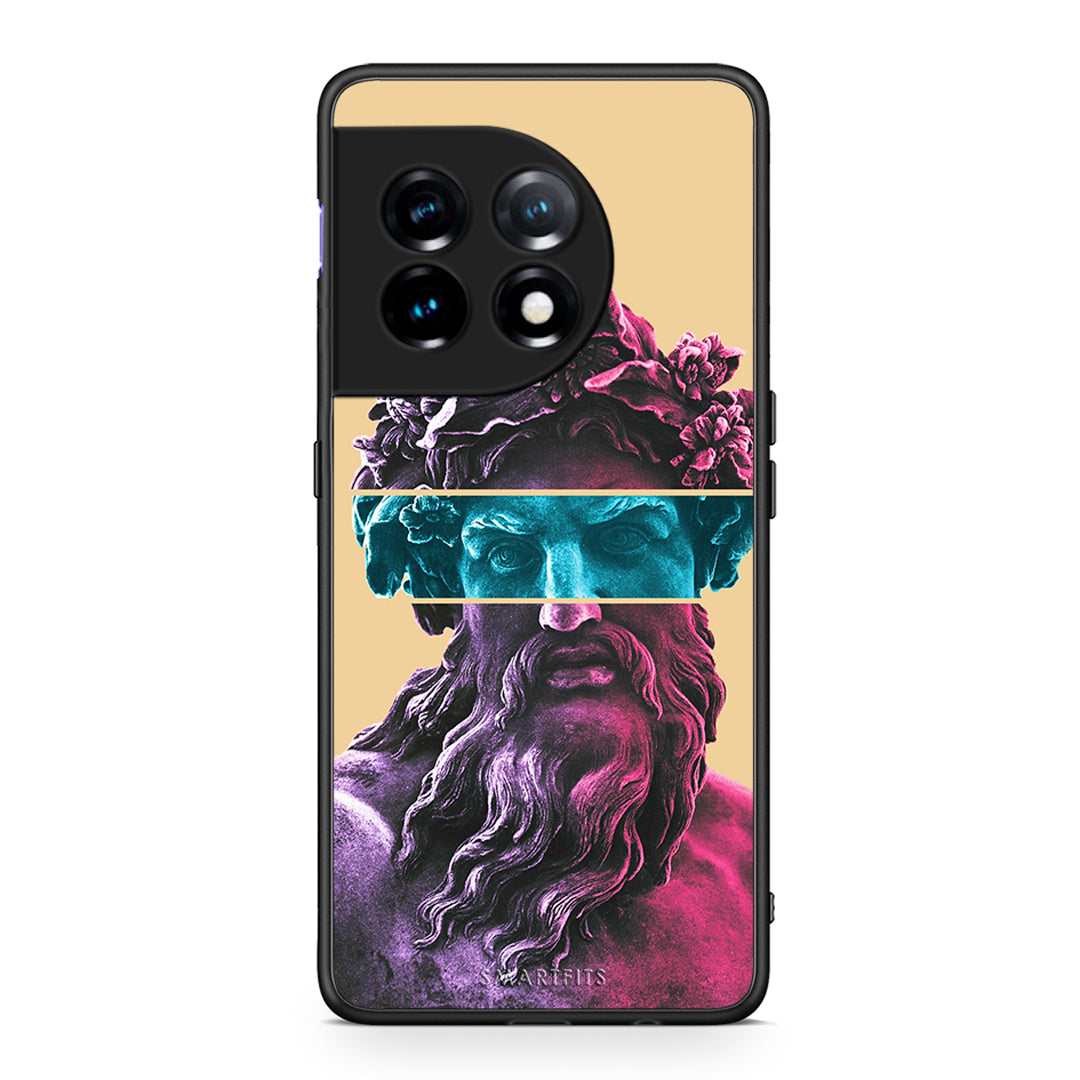 Θήκη OnePlus 11R / ACE 2 5G Zeus Art από τη Smartfits με σχέδιο στο πίσω μέρος και μαύρο περίβλημα | OnePlus 11R / ACE 2 5G Zeus Art Case with Colorful Back and Black Bezels