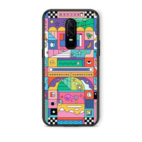 Thumbnail for OnePlus 6 Bubbles Soap θήκη από τη Smartfits με σχέδιο στο πίσω μέρος και μαύρο περίβλημα | Smartphone case with colorful back and black bezels by Smartfits