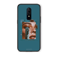 Thumbnail for OnePlus 6 Cry An Ocean θήκη από τη Smartfits με σχέδιο στο πίσω μέρος και μαύρο περίβλημα | Smartphone case with colorful back and black bezels by Smartfits