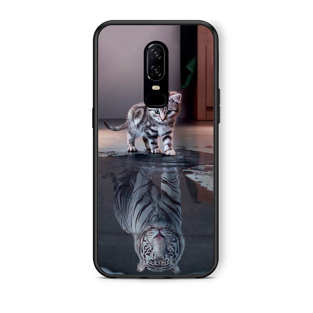 4 - OnePlus 6 Tiger Cute case, cover, bumper
