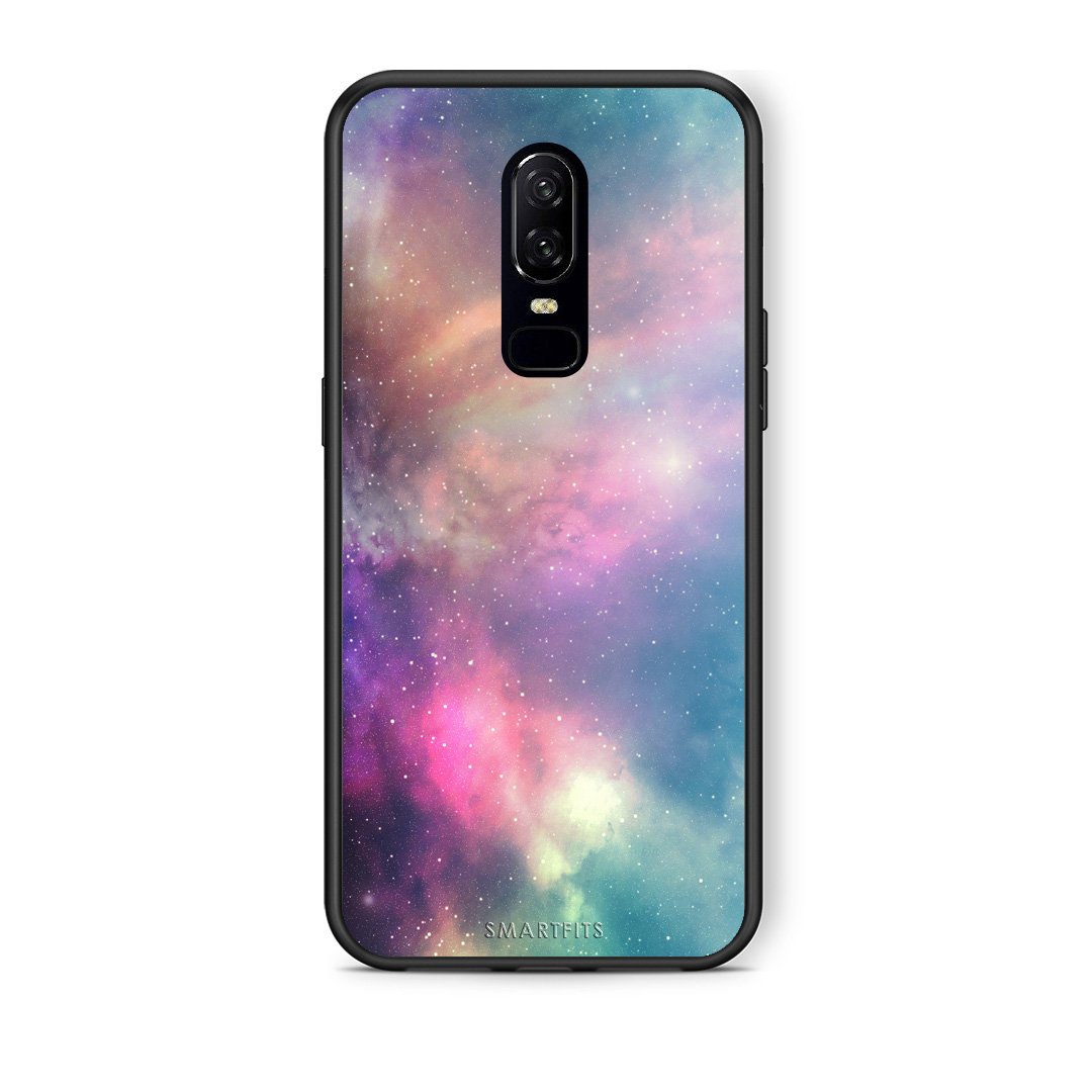 105 - OnePlus 6 Rainbow Galaxy case, cover, bumper