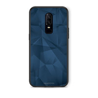 Thumbnail for 39 - OnePlus 6 Blue Abstract Geometric case, cover, bumper