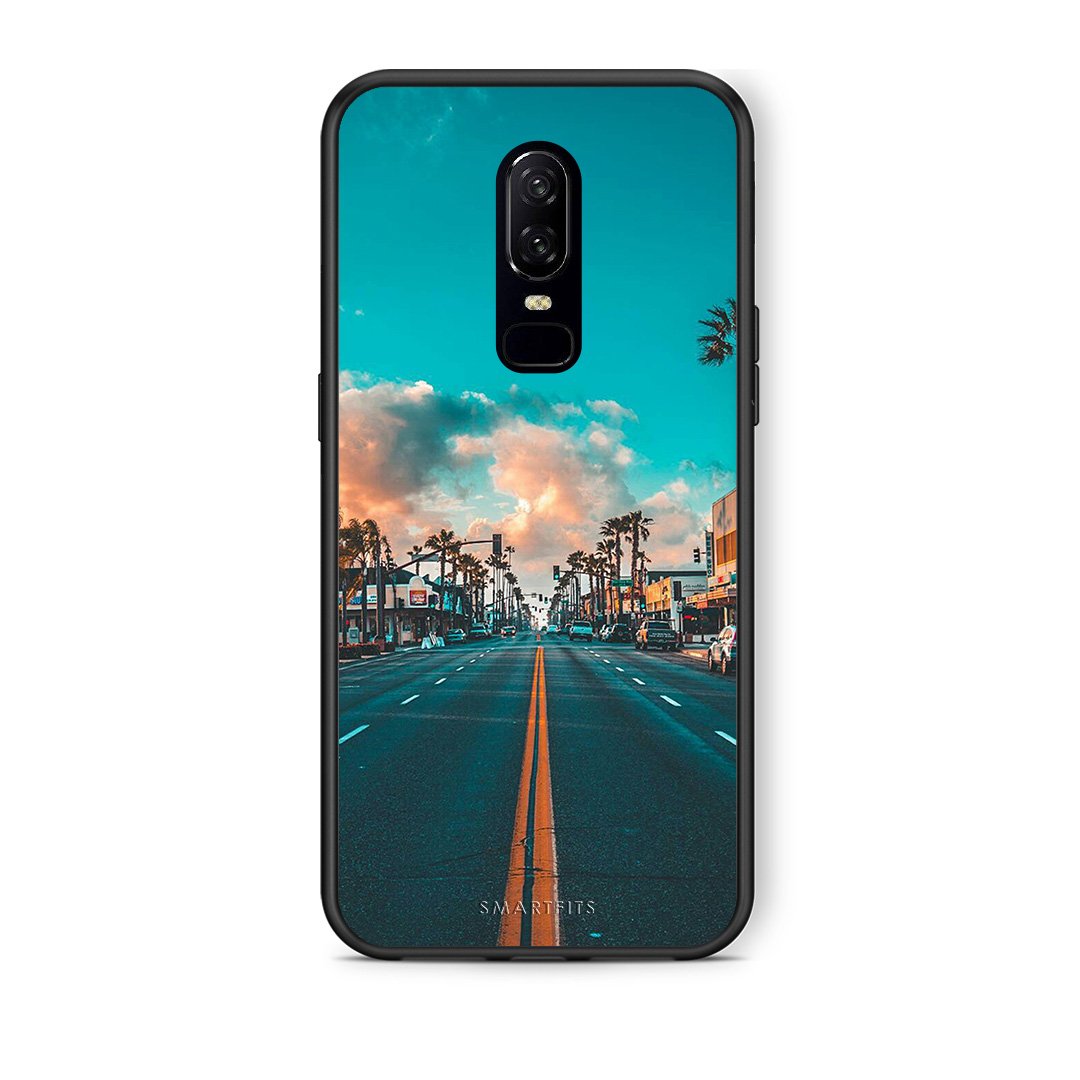 4 - OnePlus 6 City Landscape case, cover, bumper