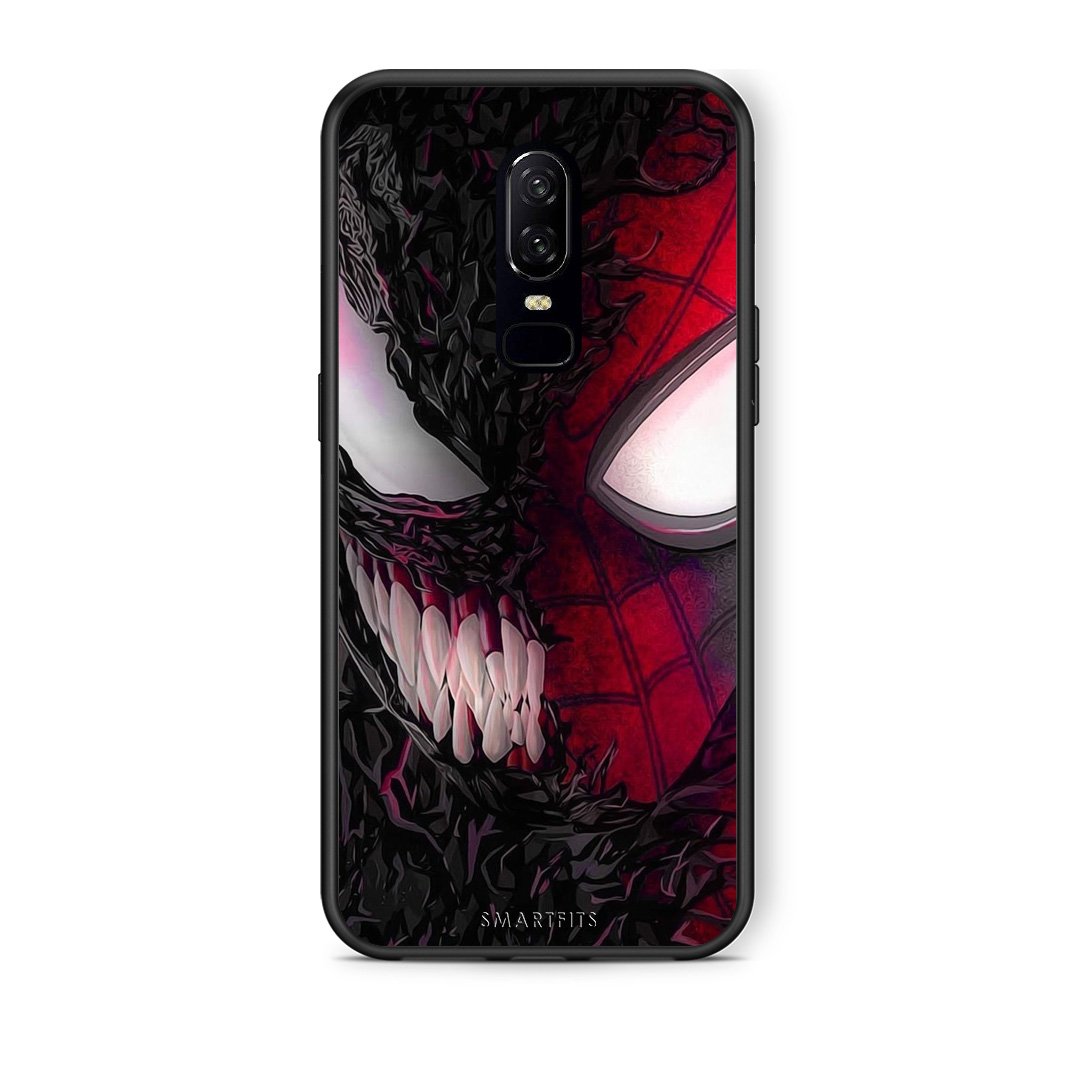 4 - OnePlus 6 SpiderVenom PopArt case, cover, bumper