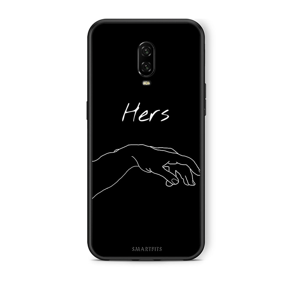 OnePlus 6T Aeshetic Love 1 Θήκη Αγίου Βαλεντίνου από τη Smartfits με σχέδιο στο πίσω μέρος και μαύρο περίβλημα | Smartphone case with colorful back and black bezels by Smartfits