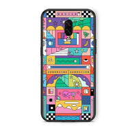 Thumbnail for OnePlus 6T Bubbles Soap θήκη από τη Smartfits με σχέδιο στο πίσω μέρος και μαύρο περίβλημα | Smartphone case with colorful back and black bezels by Smartfits