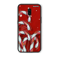 Thumbnail for OnePlus 6T Candy Cane θήκη από τη Smartfits με σχέδιο στο πίσω μέρος και μαύρο περίβλημα | Smartphone case with colorful back and black bezels by Smartfits