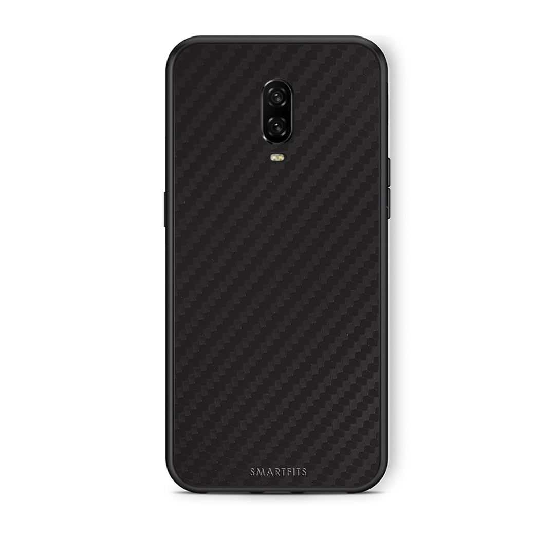 OnePlus 6T Carbon Black θήκη από τη Smartfits με σχέδιο στο πίσω μέρος και μαύρο περίβλημα | Smartphone case with colorful back and black bezels by Smartfits