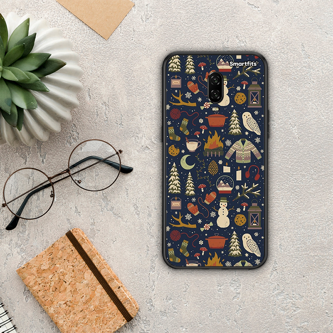 Christmas Elements - OnePlus 6T case