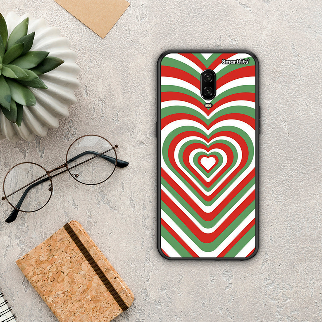 Christmas Hearts - OnePlus 6T case