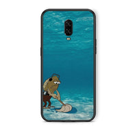 Thumbnail for OnePlus 6T Clean The Ocean Θήκη από τη Smartfits με σχέδιο στο πίσω μέρος και μαύρο περίβλημα | Smartphone case with colorful back and black bezels by Smartfits